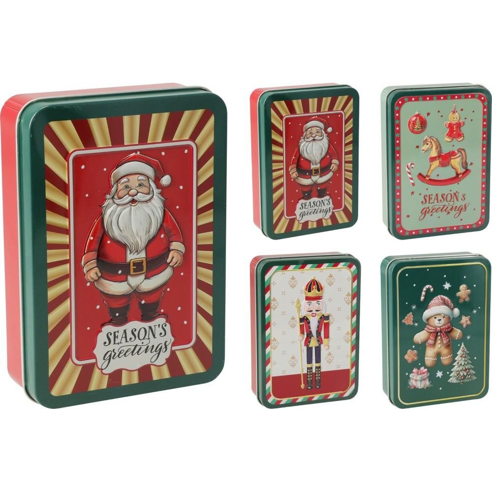 BOX LATTA NATALE 13X9CM 4ASS